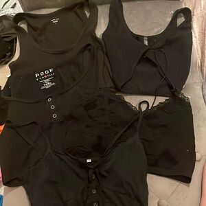 black going out top bundle